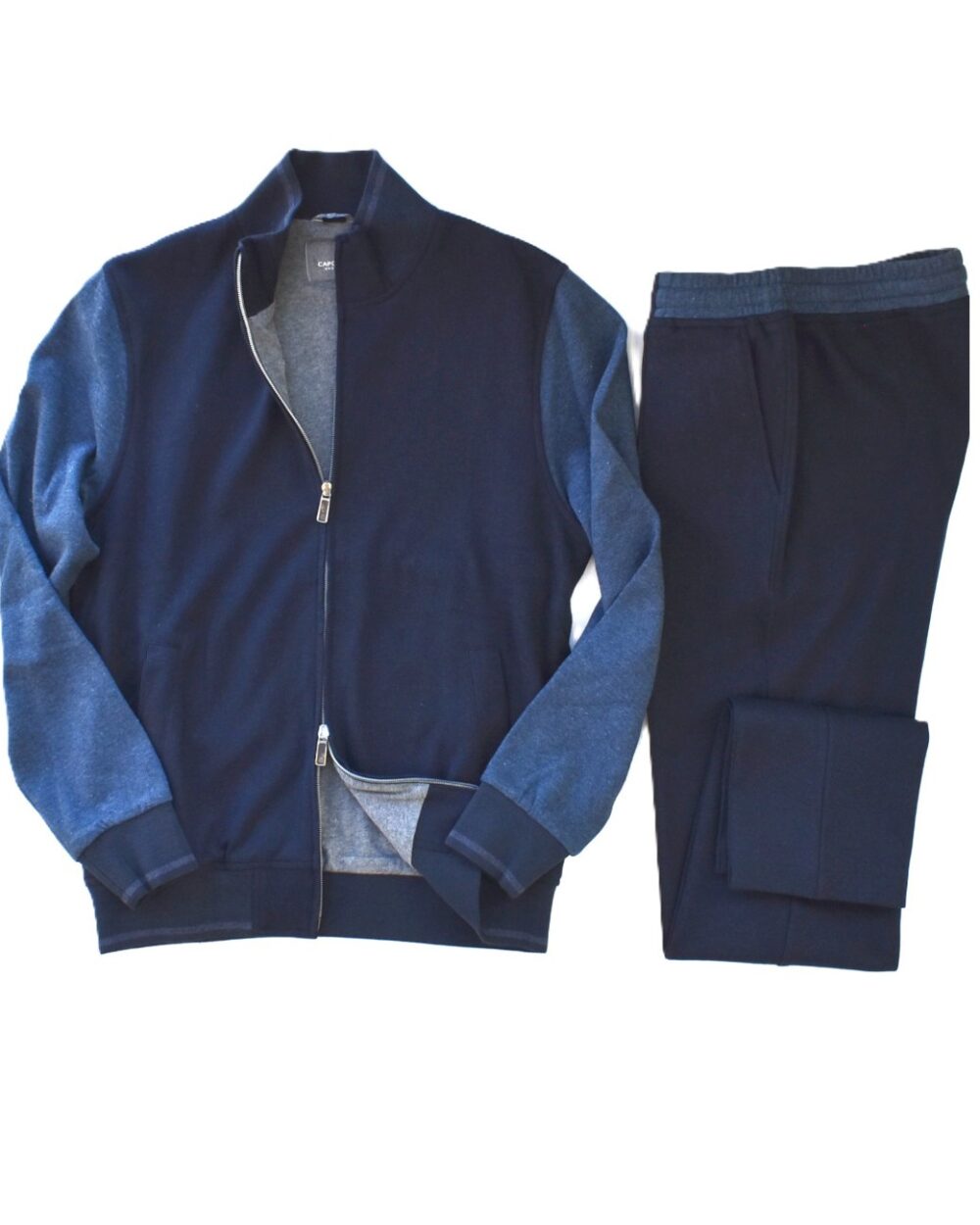 PREMIUM MELANGE COTTON CASHMERE TRACKSUIT