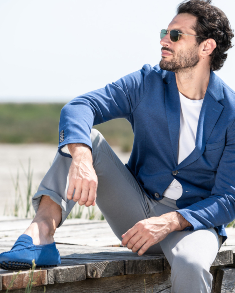 SUPIMA COTTON BLAZER-SOFT, LIGHT, AND ELEGANT