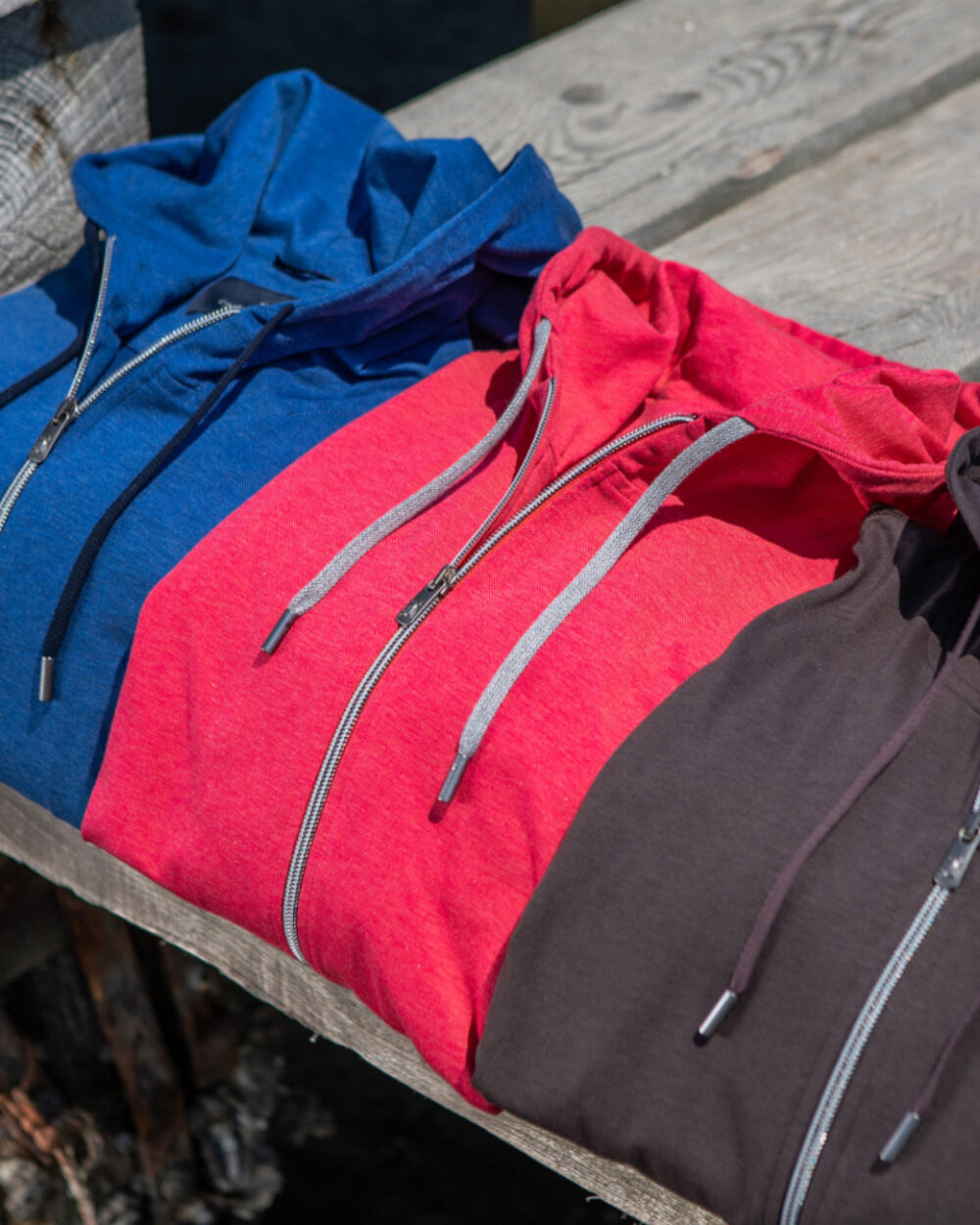 SUPIMA COTTON YARN DYED PIQUET HOODY