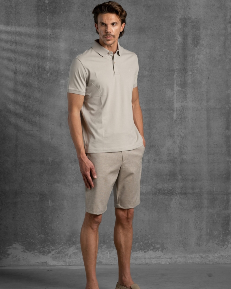 FIL-À-FIL COTTON CHINO SHORTS