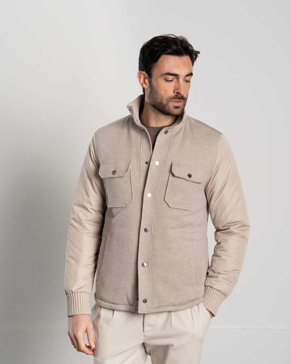 WARM PADDED OVER-SHIRT