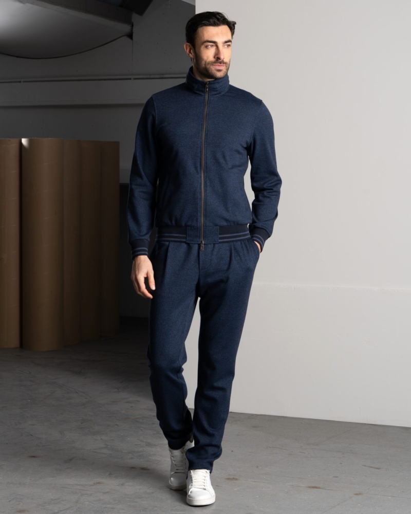 CASUAL AND ELEGANT WOOLCOT MELANGE LEISURE SET