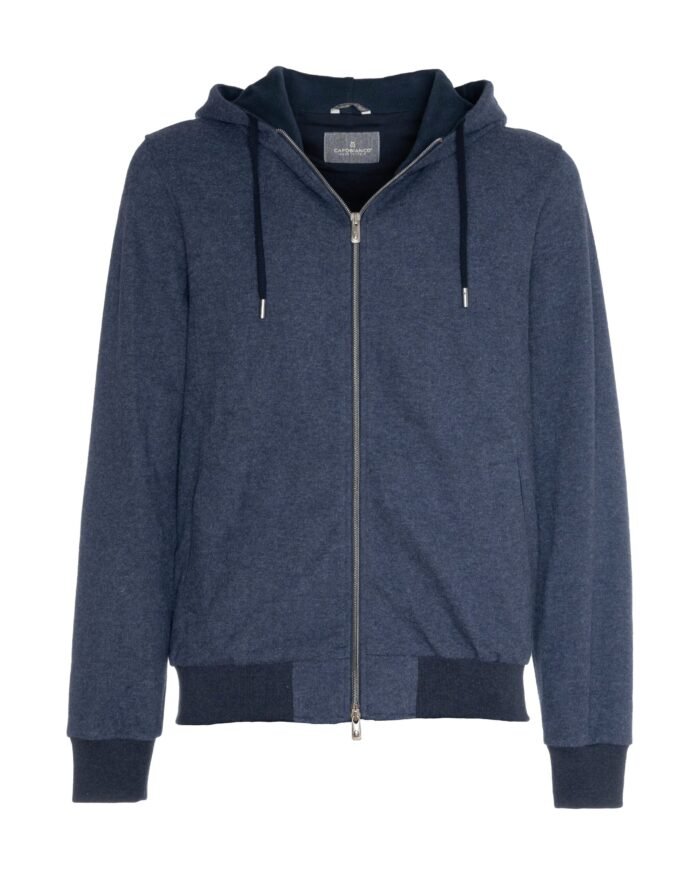 TRACKSUIT IN BRUSHED COTTON FLEECE