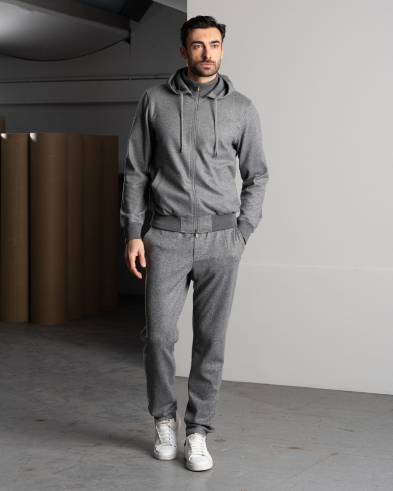 LEISURE SUIT IN WARM BRUSHED FLEECE