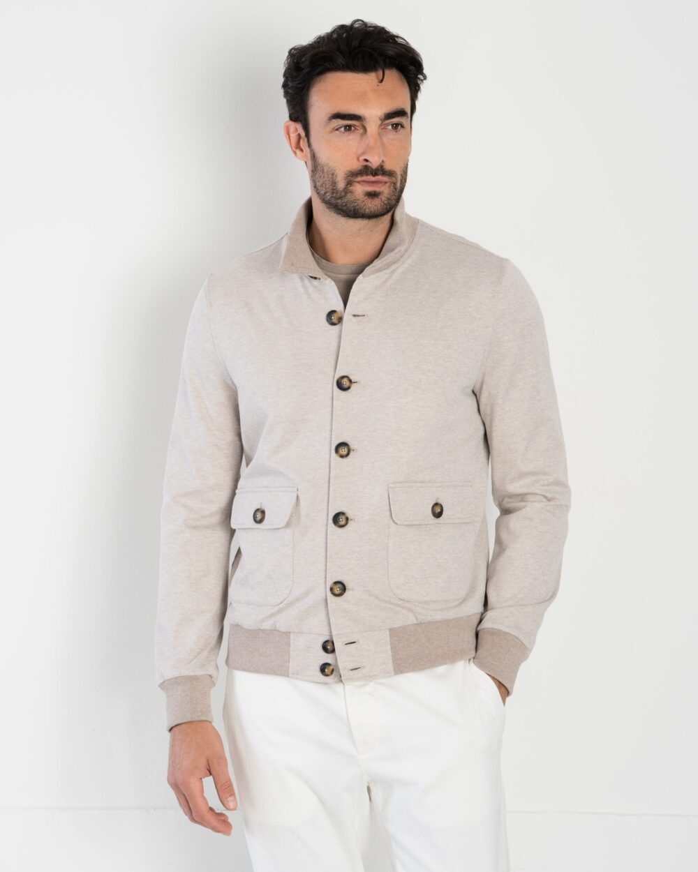 SUPIMA COTTON BLOUSON FOR SUMMER ELEGANCE AND COMFORT