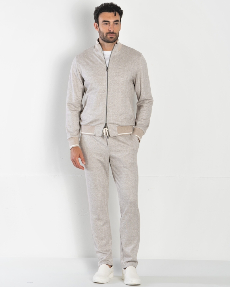 PREMIUM COTTON-LINEN TRACKSUIT SET