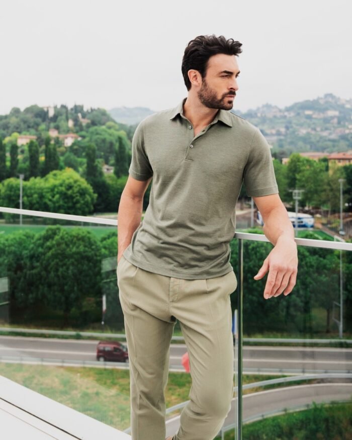 PREMIUM COTTON LYOCELL OXFORD POLO