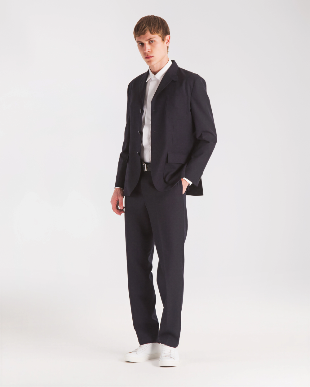 DECONSTRUCTED WOOLTECH MERINO BLAZER